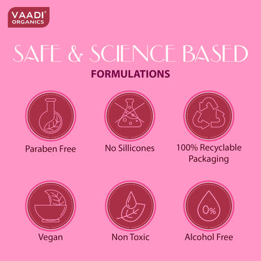 Vaadi Herbals Insta Glow Pink Rose Face wash with Aloe vera extract